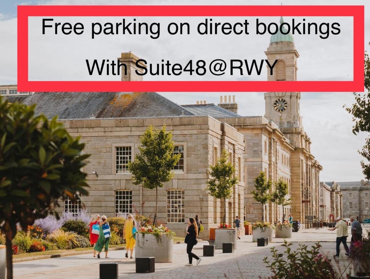 Rwy Suite48 Luxury Suite With Optional Parking Plymouth Exteriér fotografie